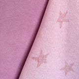 Tela Minky Elástica Estampada Rosa - Ribes y Casals