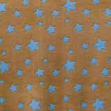 Tela Minky Estrella Azul Cielo - Ribes y Casals