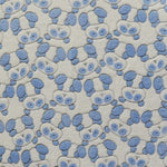 Tela Minky Ositos Ojos Azul - Ribes y Casals
