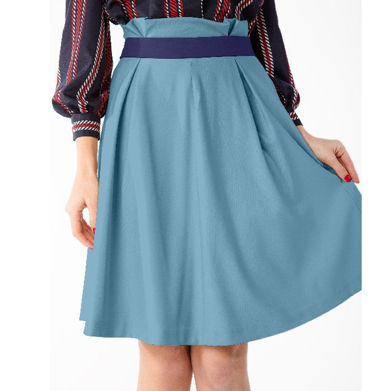 Tela Neopreno Moda Celeste - Ribes y Casals