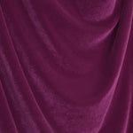 Tela New Terciopelo Elástico Fucsia - Ribes y Casals
