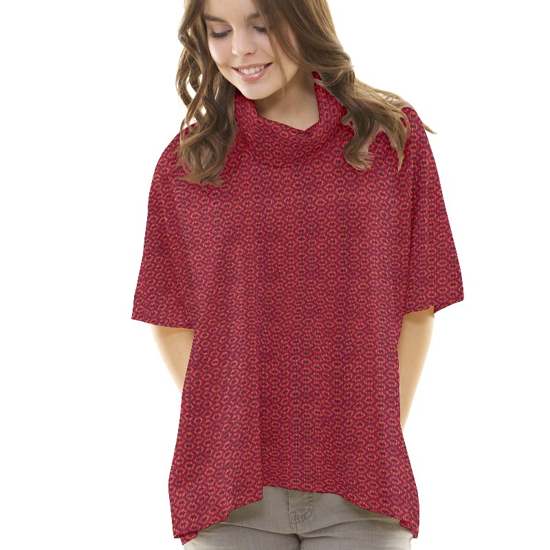 Punto Jacquard Tramado Naranja - Ribes y Casals
