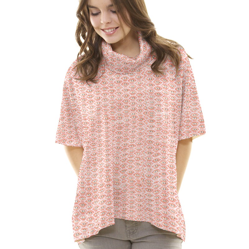 Punto Jacquard Tramado Naranja - Ribes y Casals