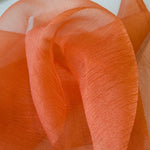 Tela Organza Crush Naranja - Ribes y Casals