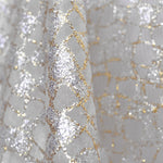 Tela Organza Lamé Plata - Ribes y Casals