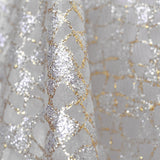 Tela Organza Lamé Plata - Ribes y Casals