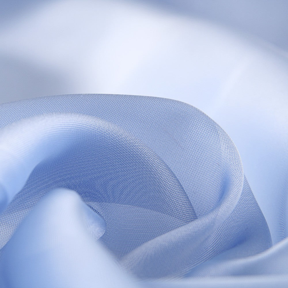 Tela Organza Satinada Azul Claro - Ribes y Casals
