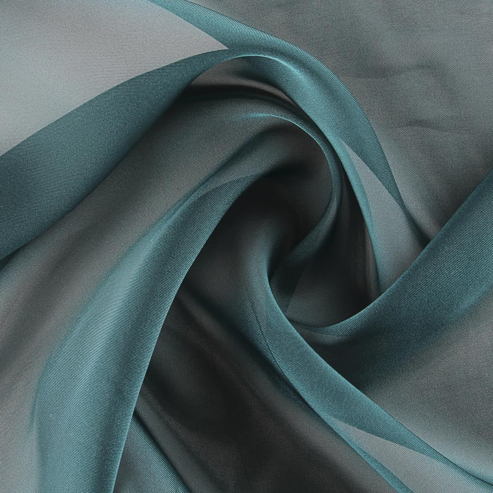 Tela Organza Satinada Esmeralda - Ribes y Casals
