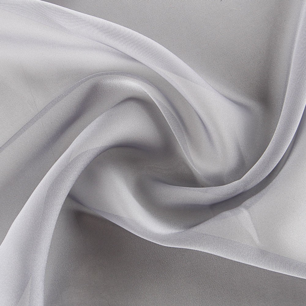 Tela Organza Satinada Gris - Ribes y Casals