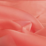 Tela Organza Satinada Naranja Quemado - Ribes y Casals
