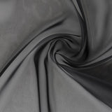 Tela Organza Satinada Negra - Ribes y Casals