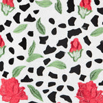 Tela Otomán Troquelado Blanca - Ribes y Casals