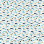 Tela Patchwork Acuario Azul Verde - Ribes y Casals