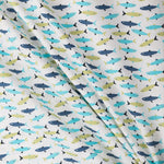 Tela Patchwork Acuario Azul Verde - Ribes y Casals