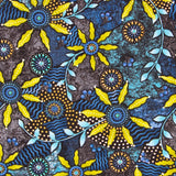 Tela Patchwork African Azul - Ribes y Casals