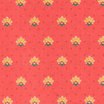 Tela Patchwork Beaucaire Rojo - Ribes y Casals