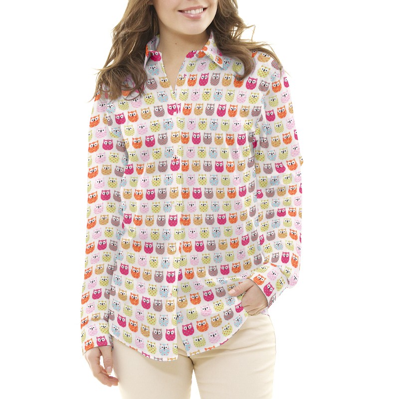 Tela Patchwork Buhos Multicolor - Ribes y Casals