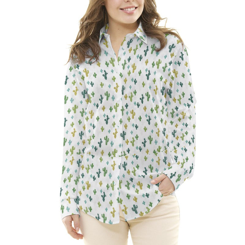 Tela Patchwork Cactus Verde - Ribes y Casals