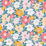 Tela Patchwork Camille Verde Agua - Ribes y Casals