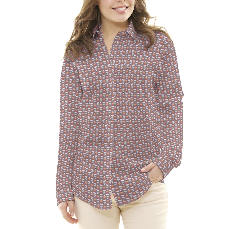 Tela Patchwork Cuppa Marrón - Ribes y Casals