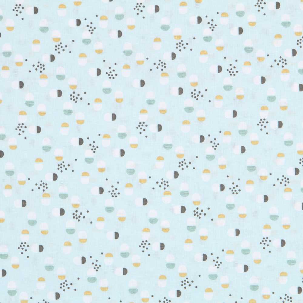 Tela Patchwork Cuppa Verdosa - Ribes y Casals