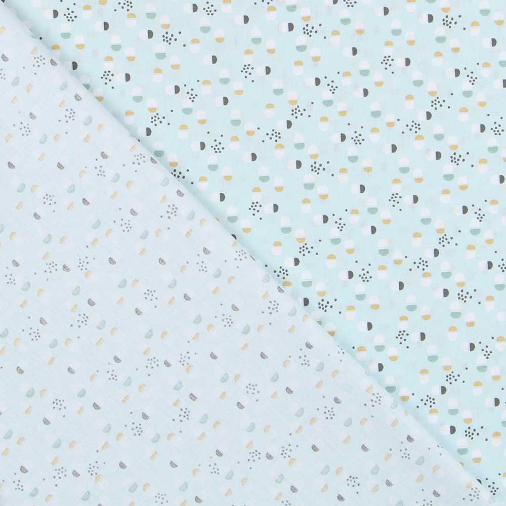 Tela Patchwork Cuppa Verdosa - Ribes y Casals