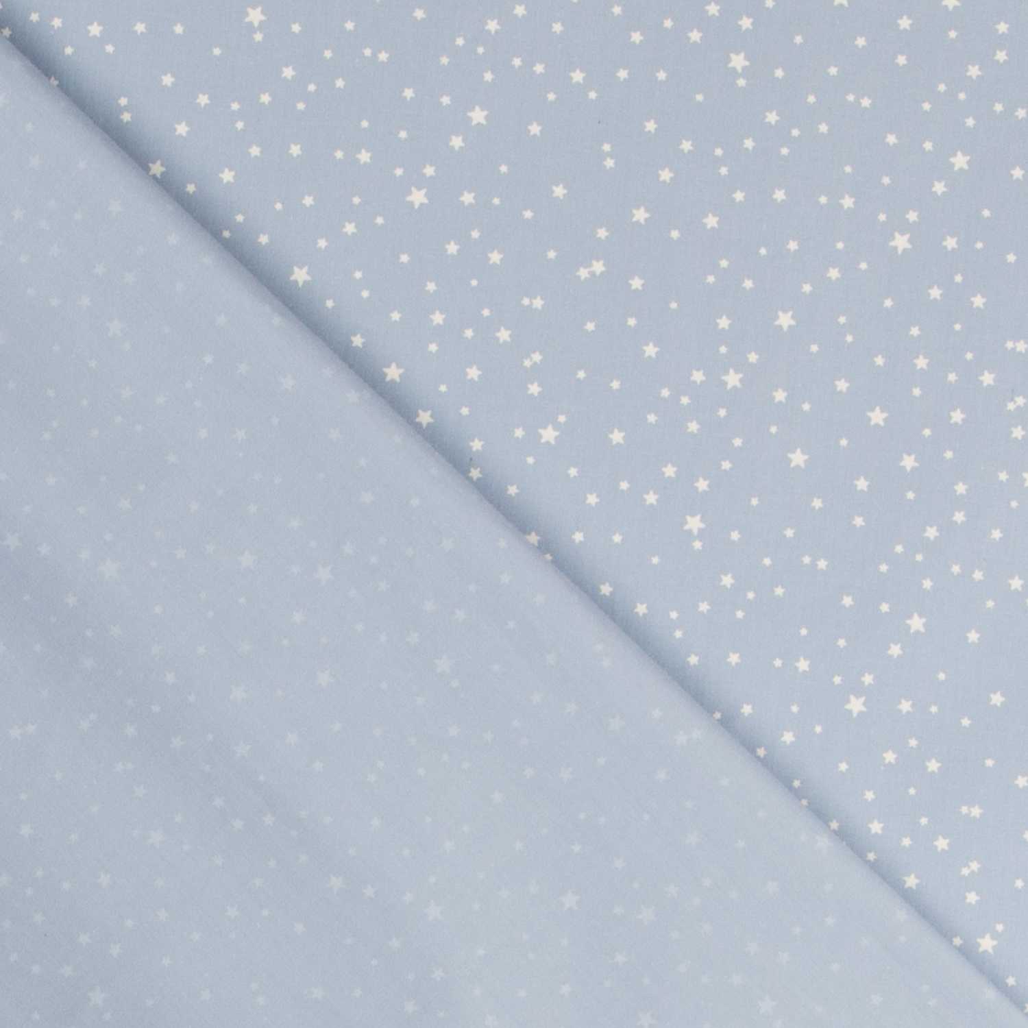 Tela Patchwork Estrellas Porcelana - Ribes y Casals