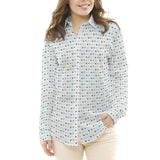 Tela Patchwork Estrellitas Azul Verde - Ribes y Casals