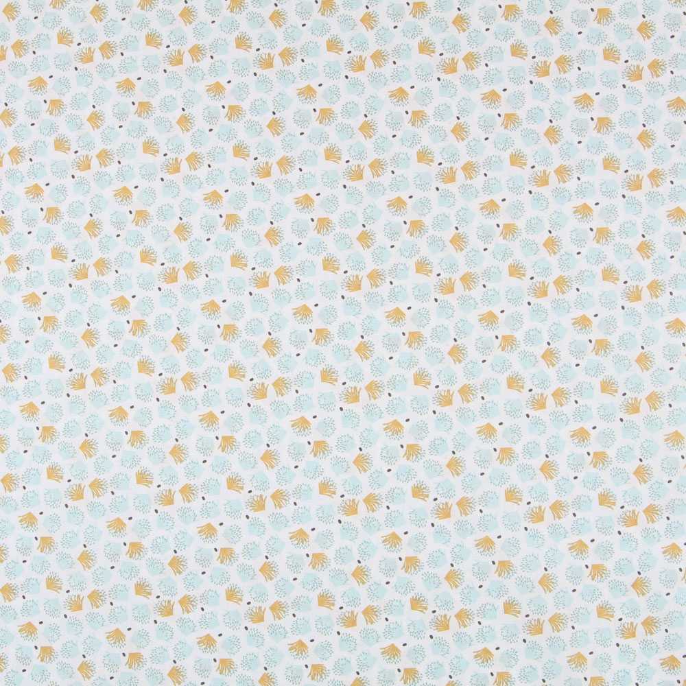 Tela Patchwork Galix Verde Agua - Ribes y Casals