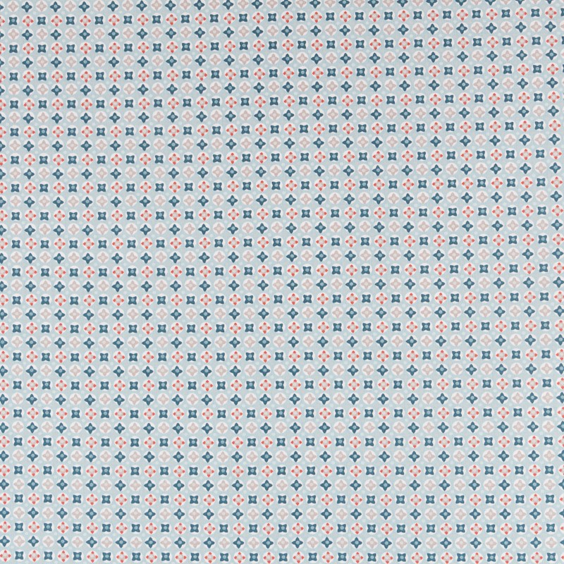 Tela Patchwork Geométrica Azul - Ribes y Casals