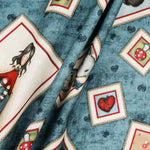 Tela Patchwork Gorjuss My Story Aguamarina - Ribes y Casals