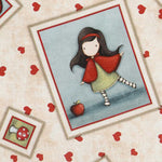 Tela Patchwork Gorjuss My Story Cruda - Ribes y Casals