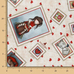 Tela Patchwork Gorjuss My Story Cruda - Ribes y Casals