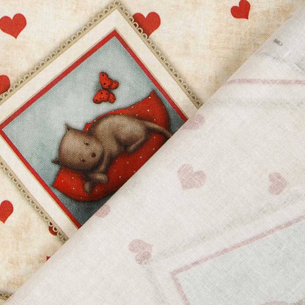 Tela Patchwork Gorjuss My Story Cruda - Ribes y Casals