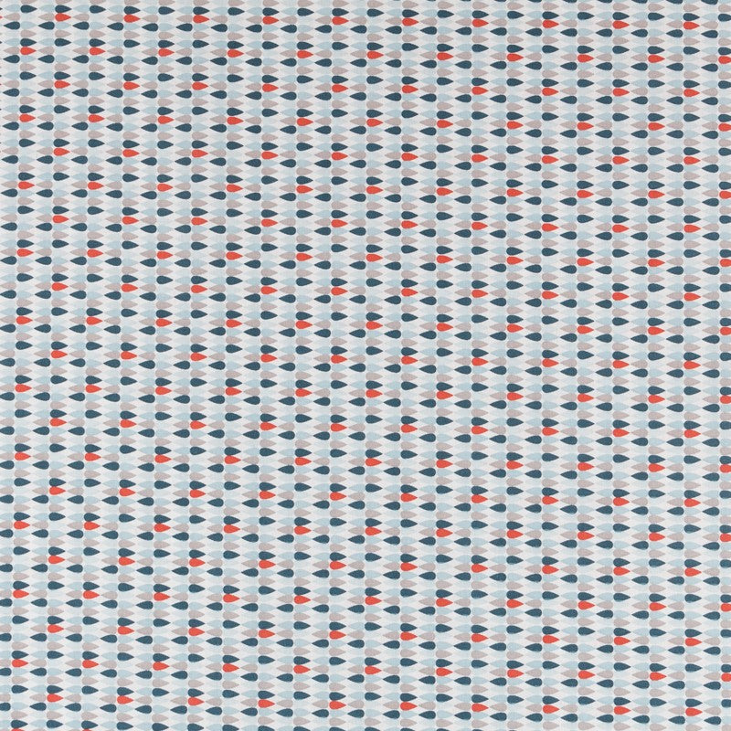 Tela Patchwork Gotas Teja Azul - Ribes y Casals