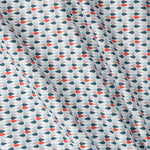 Tela Patchwork Gotas Teja Azul - Ribes y Casals