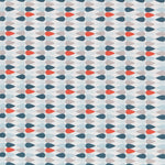 Tela Patchwork Gotas Teja Azul - Ribes y Casals