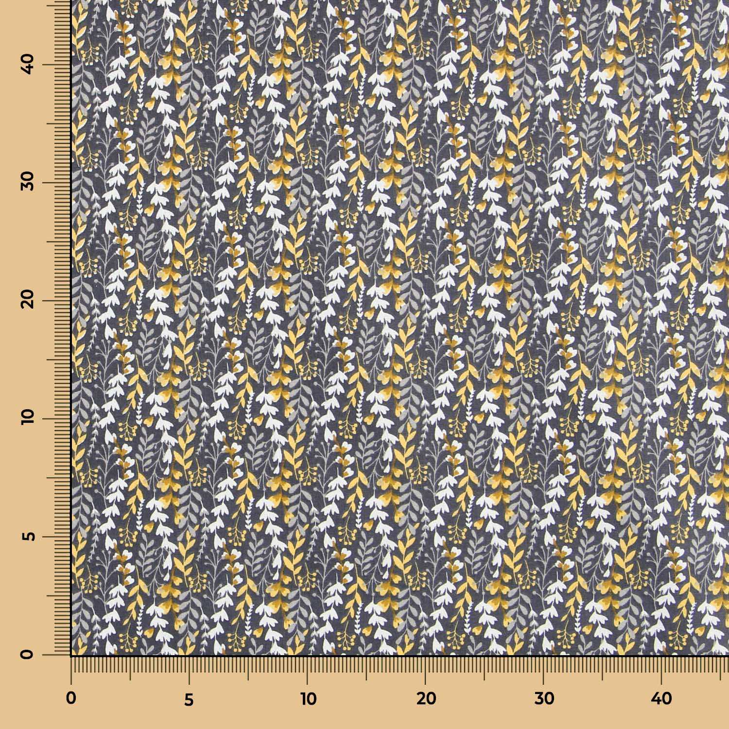 Tela Patchwork Jungle Gris - Ribes y Casals