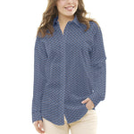 Tela Patchwork Koi Azul Noche - Ribes y Casals