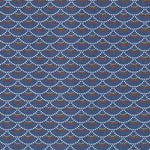 Tela Patchwork Koi Azul Noche - Ribes y Casals