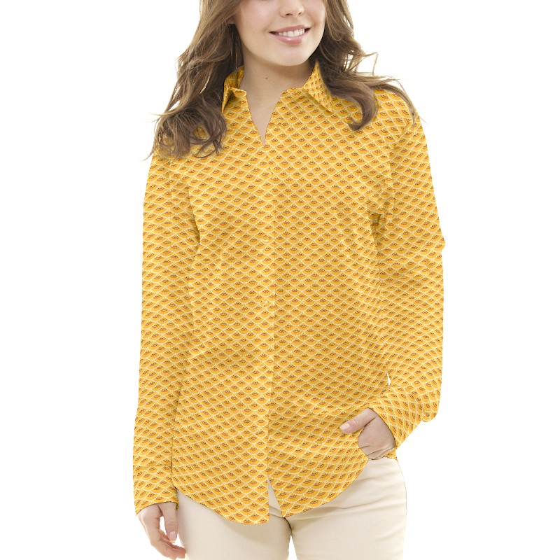 Tela Patchwork Koi Ocre - Ribes y Casals