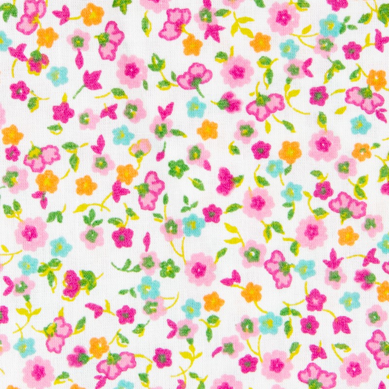 Tela Patchwork Liberty Fucsia - Ribes y Casals