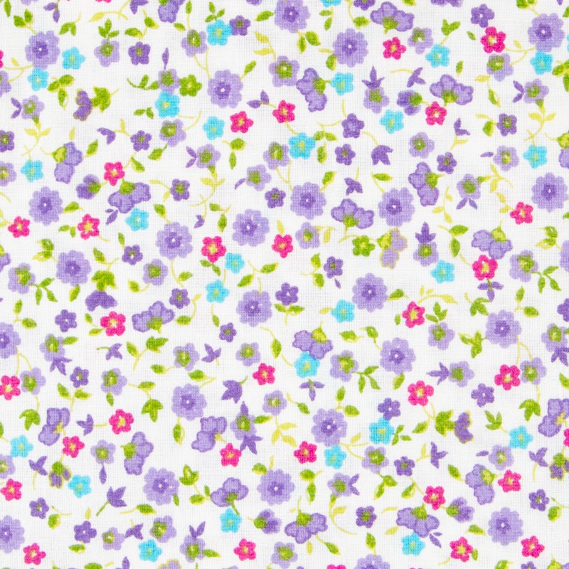 Tela Patchwork Liberty Lilas - Ribes y Casals