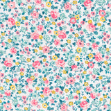 Tela Patchwork Liberty Rosa - Ribes y Casals