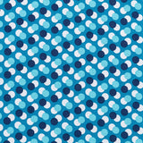 Tela Patchwork Lunares Petróleo - Ribes y Casals