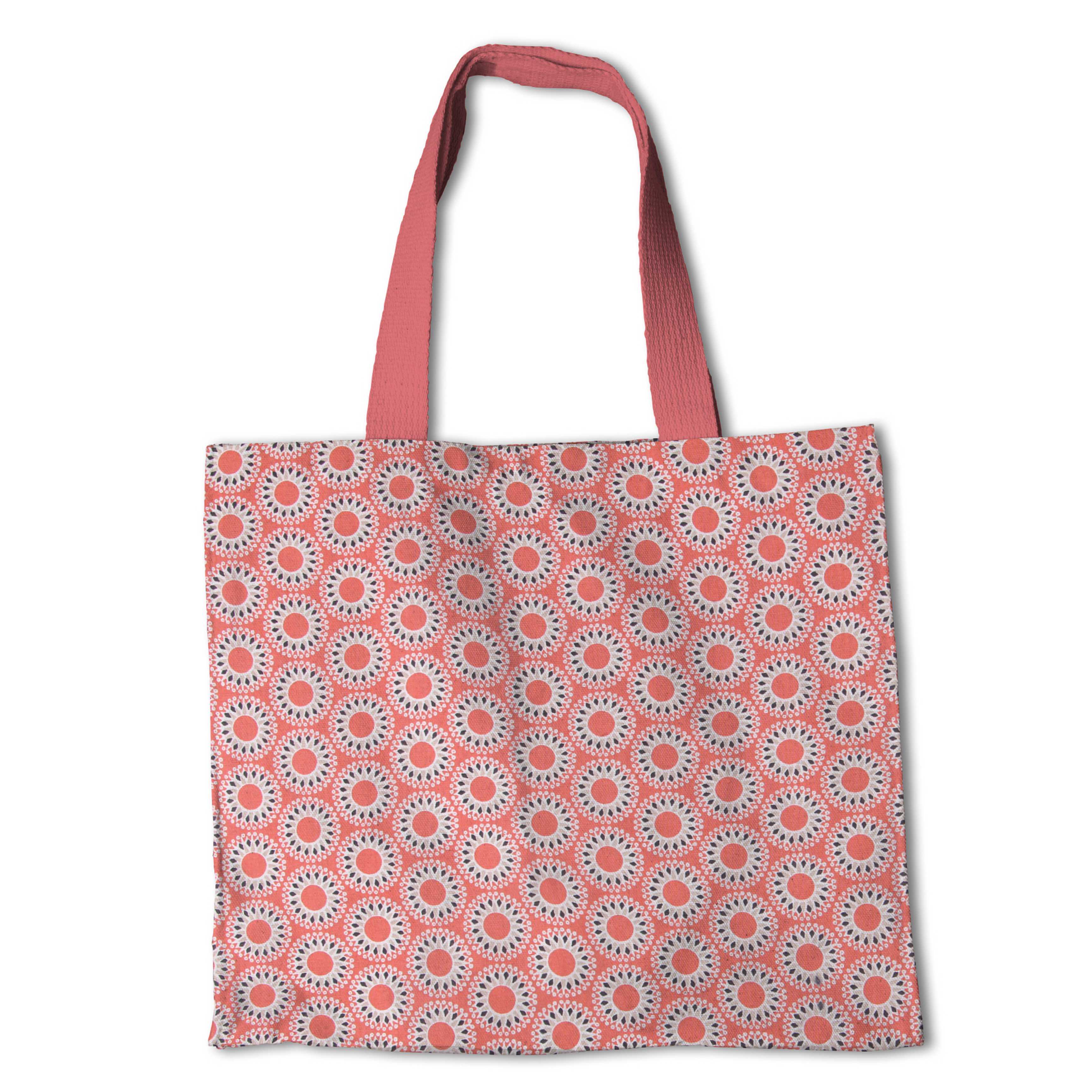 Tela Patchwork Malawa Naranja - Ribes y Casals