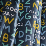 Tela Patchwork Mayúsculas Azul - Ribes y Casals