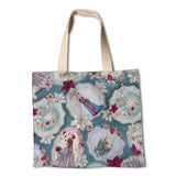 Tela Patchwork Mirabelle Midnight Garden Aguamarina - Ribes y Casals