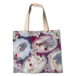 Tela Patchwork Mirabelle Midnight Garden Morada - Ribes y Casals