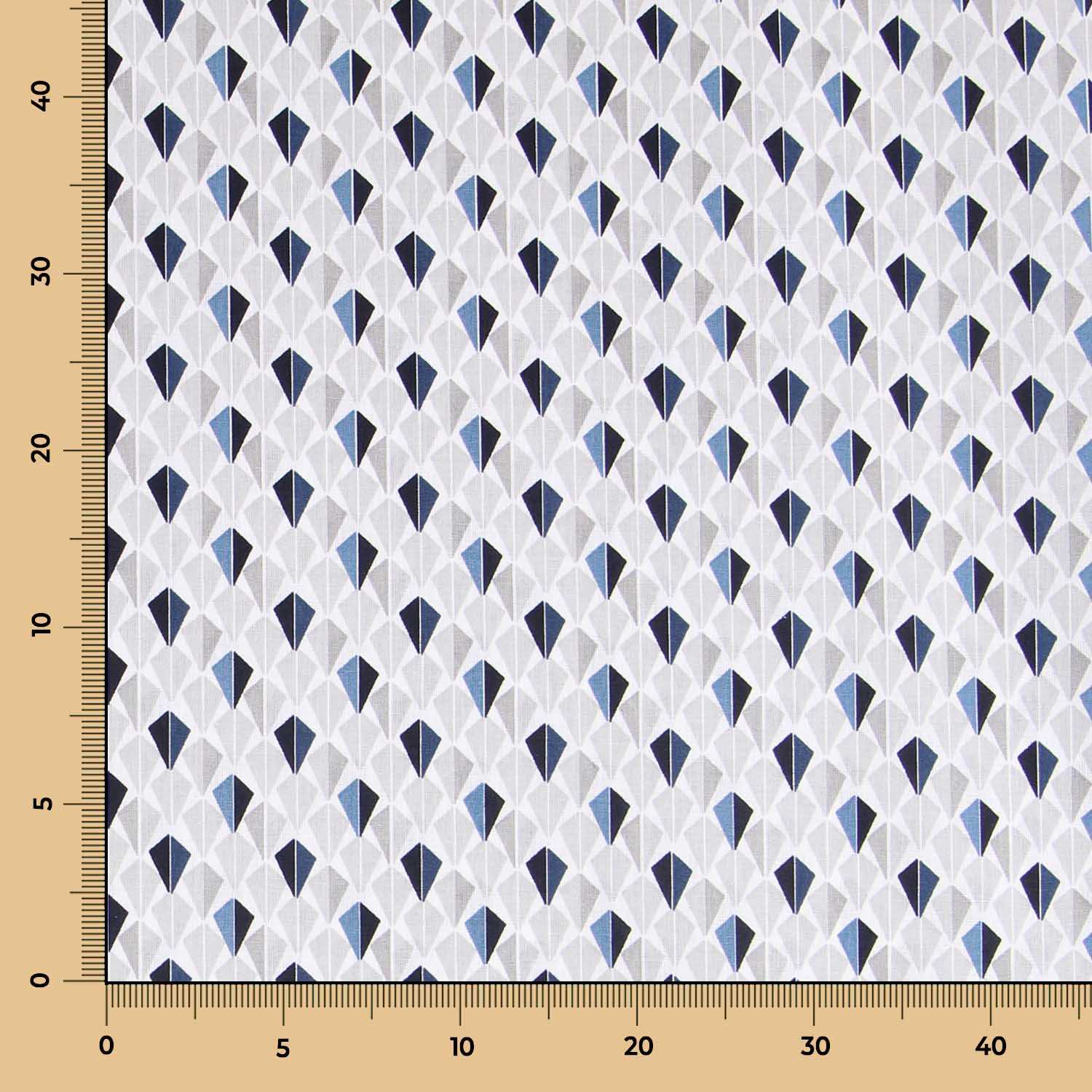 Tela Patchwork Odeca Gris - Ribes y Casals